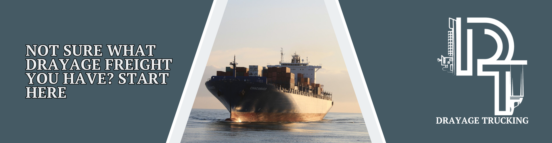 A large container ship carrying freight enters port at sunrise, representing diverse drayage freight classifications and shipping scenarios.